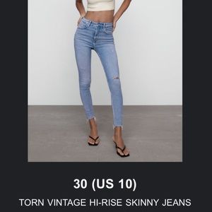 Zara jeans